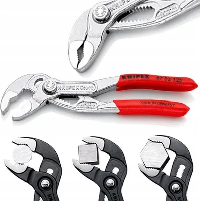 Zdjęcie produktu dla Knipex Cobra 87 03 125 Wasserpumpenzange 27 mm 125 mm