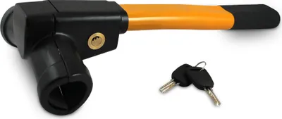 Produktbild von Bituxx Universal Lenkradsperre Lenkradkralle Lenkradschloss Diebstahlsicherung Radschloss mit 2 Schlüssel für Auto PKW MS-19277