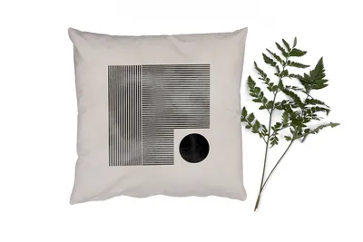 Produktbild von MuchoWow® Zierkissen Sofakissen Wohnzimmer Dekokissen 45x45 cm Quadratisch - Minimalismus - Abstrakt - Schlafpolster - Polster für das Sofa