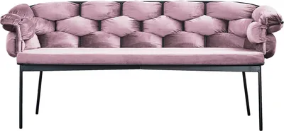 Produktbild von KAWOLA Bank MONTY Sitzbank 240cm Velvet rosa
