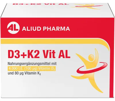 Immagine prodotto di D3+K2 Vit AL 4000 UI/80 µg, 90 capsule