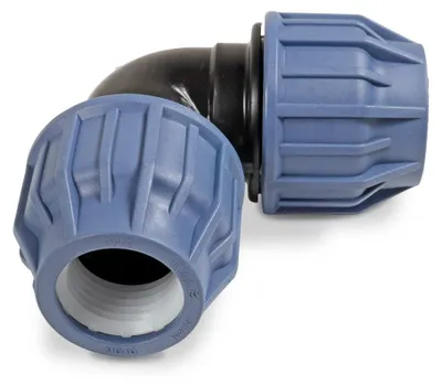 Produktbild von Jason PP Ø 50 mm Winkel 90° Klemmverbindung