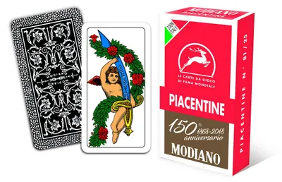 Productafbeelding van MODIANO Spelkaarten: Piacentine, Briscola, Scopa