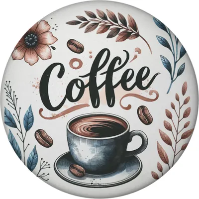 Produktbild von Coffee Magnet rund