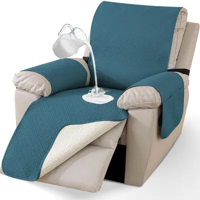 Immagine prodotto di Copertura impermeabile per sedia, modello a uno posto, verde scuro, con tasche laterali e antiscivolo