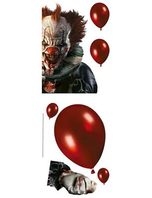 Produktbild von Guirca 2 Elektrostatische Fensterfolien Clown 30x40 Cm    One Size