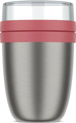 Produktbild von Mepal Thermo-Lunchpot Ellipse Edelstahl Vivid Mauve, 500+200ml