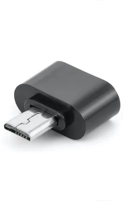 Obrázok produktu pre Adaptér OTG USB – Mini-USB, čierna farba
