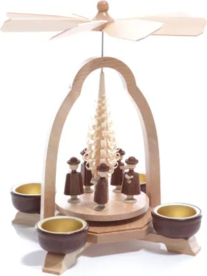 Produktbild von Teelichtpyramide Kurrende BxHxT ca 17x25x17 cm NEU