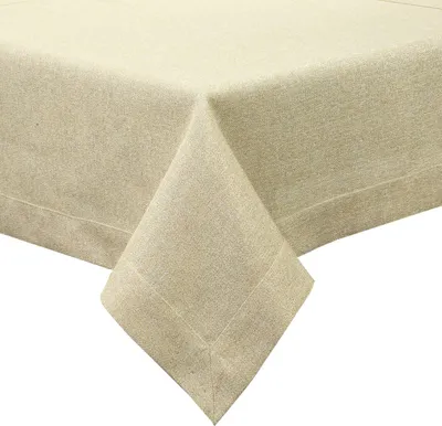 Produktbild von EUROFIRANY | Tischdecke - 145 x 280 cm - goldfarbenes Tischtuch - Stilvoll