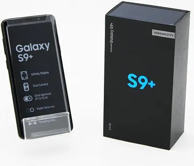 Produktbild von Samsung Galaxy S9+ , 15,5 cm (6.1"), 6 GB, 64 GB, 12 MP, Android 8.0, Schwarz