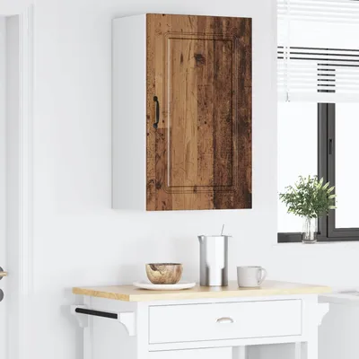 Obrázok produktu pre Predná časť umývačky riadu vidaXL, model Kalmar, drevo s patinou, 50 x 31 x 80 cm
