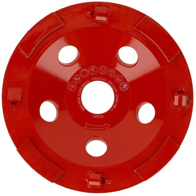 Produktbild von PRODIAMANT Diamant Schleiftopf PKD 125mm mit Stützsegmenten für Beschichtungen,