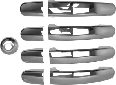 Produktbild von Türgriff Blende Türgriffkappen für Ford Tourneo Custom 2012-2024 Edelstahl 8x