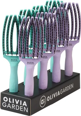 Obrázek produktu pro Sada prstových kartáčků, střední velikost, balení po 8 ks, Hot Mint/Lavender