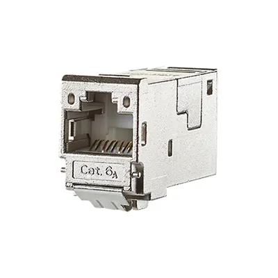 Obrázok produktu pre BTR NETCOM E-DAT modul Cat.6A 8(8), RJ-45, Strieborná, 41,95 x 14,7 x 19,1 mm