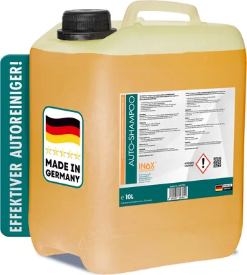 Produktbild von INOX® Nano Autoshampoo 10L - Autowäsche Autoreiniger Konzentrat mit Abperleffekt