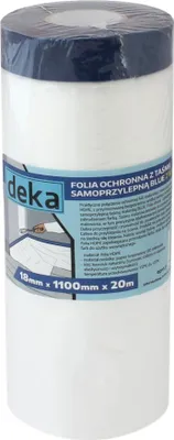 Image de Film De Protection Avec Ruban Bleu 110Cm*20M