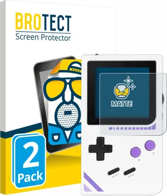 Produktbild von 2x BROTECT Schutzfolie für Modretro Chromatic Displayschutz Displayschutzfolie Folie Matt Entspiegelungsfolie