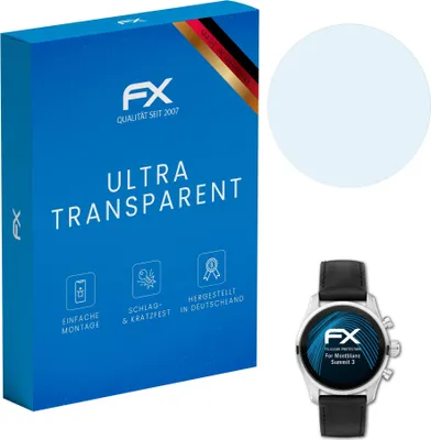 Produktbild von atFoliX FX-Clear 3x Schutzfolie kompatibel mit Montblanc Summit 3 Displayschutzfolie
