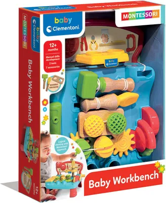 Produktbild von Clementoni Montessori Baby Workbench, 1,5 Jahr(e)