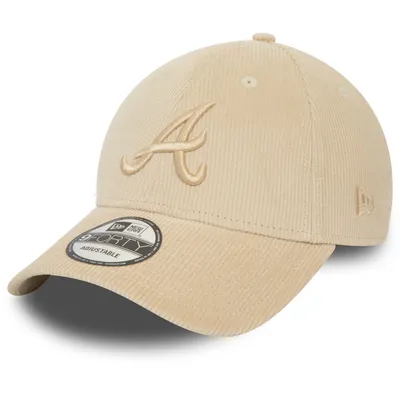 Produktbild von New Era 9Forty Strapback Cap KORD Atlanta Braves stone beige