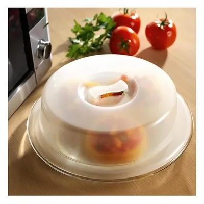 Produktbild von Electrolux E4MWCOV1, Mikrowellenspritzabdeckung, Weiß, 26,5 cm, 70 mm, 100 g, 1 Stück(e)