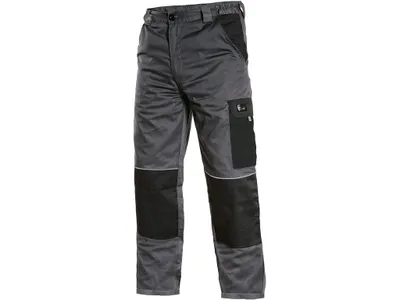 Produktbild von CXS CEFEUS HOSE MIT GÜRTELSCHLAUFEN, GRAU-SCHWARZ, GRÖSSE 60 – Arbeitsschutz CX182366