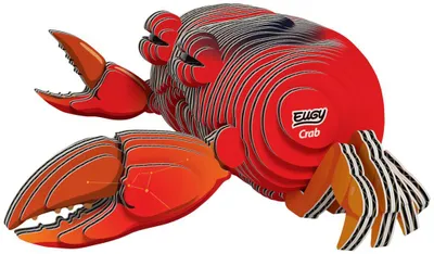 Image de EUGY EUGY : Puzzle 3D - Crabe