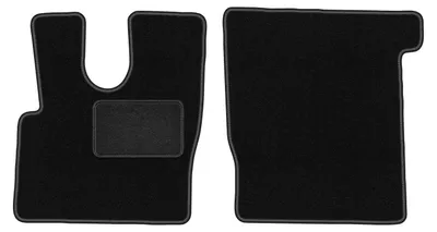 Immagine prodotto di Wielganizator tappetini auto velours anteriori adatto per Daf XF 106 (2017, Automatico) neri, set 2 pz, con fissaggi