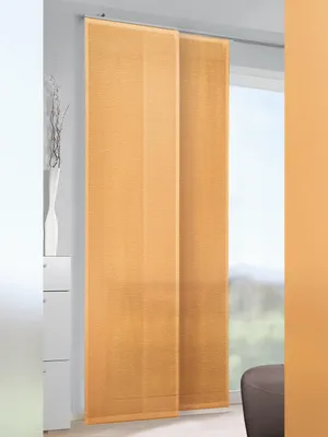 Produktbild von Flächenvorhang „Conny“ ohne Zubehör: Orange / 245x60cm Farbe: Orange Größe (HxB): 245x60cm