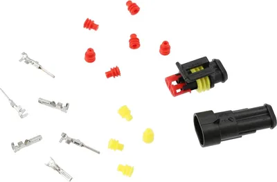 Image de Set: Connecteur rapide de câble à 2 pôles, étanche