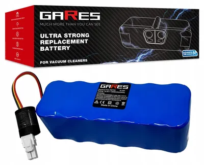 Obrázek produktu pro Gares Náhradní baterie pro Samsung DJ96-00136B 3Ah | 14,4 V  inny | Vysokovýkonná baterie pro robotický vysavač | Kompatibilní s Samsung DJ96-00136B 3Ah | Prémiová kvalita
