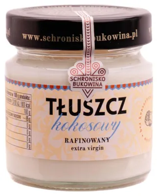 Produktbild von Raffiniertes Kokosnussöl 212 ml - Schronisko Bukowina