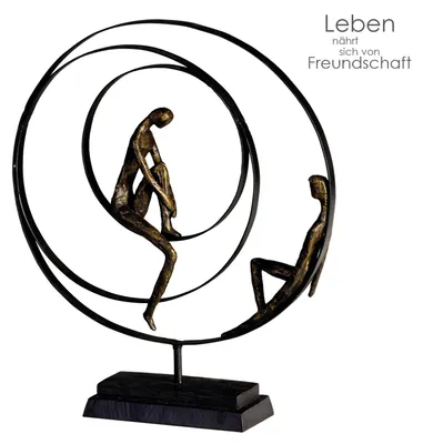 Obrázek produktu pro Casablanca by Gilde dekorativní soška Patience bronzová barva V. 41 cm,59594