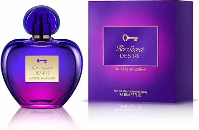 Immagine prodotto di Antonio Banderas Her Secret Desire Eau de Toilette, 80 ml