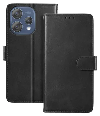 Image de Avizar, coque protectrice pour Oppo Reno 15, protection à 360 degrés avec fonction support, noire