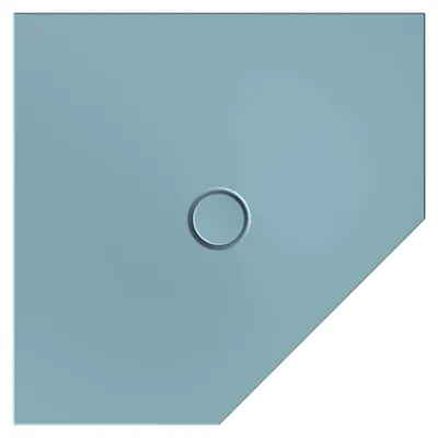 Image de BetteFloor Caro receveurs de douche pentagonaux avec BetteGlasur Plus, 900x900mm, 7191-418PLUS