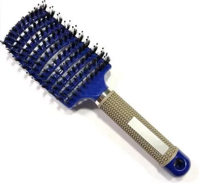 Produktbild von CHPN - Haarbürste - Haarbürste - Bürste - Bürste - Blau - Haarbürste - Haarkämmen - Haarstyling - Kunststoff