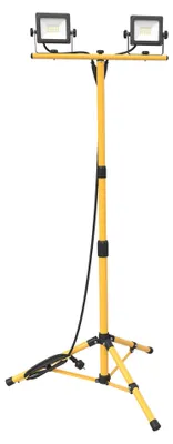 Produktbild von Ledvion LED Baustrahler mit Stativ 2x20W IP65 6500K