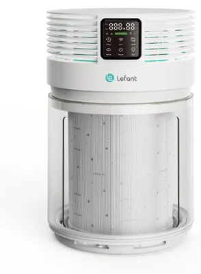 Produktbild von Luftreiniger mit HEPA H13 Filter, 350 m³/h CADR, leiser Betrieb und App-Steuerung für große Räume