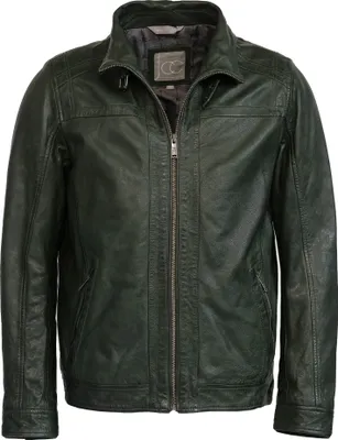 Produktbild von JCC Lederjacke 3102240 Herren bottle green 48