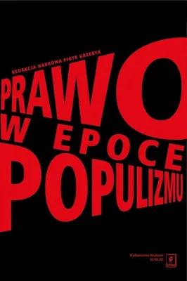 Produktbild von Prawo w epoce populizmu - (Buch auf Polnisch)