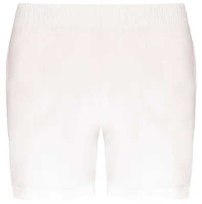 Produktbild von Proact Damen Sporthose Kurz Sportshorts Sommer Hotpants Bermuda Capri, Größe:M, Farbe:Weiß