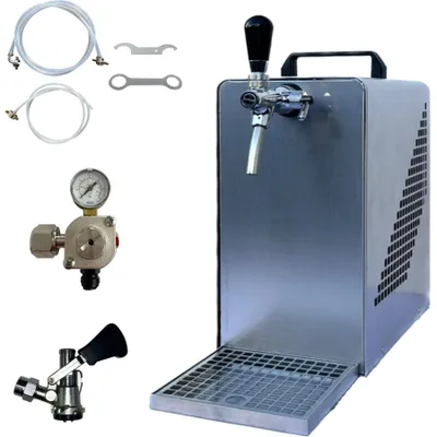 Produktbild von Bierkühler BieTal® Bierzapfanlage 30 L/h KOMPLETTSET KEG Typ S OHNE CO2 Flasche