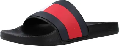 Produktbild von TOMMY HILFIGER Herren Slipper Band Sea Swimming Pool Mann Beachwear Slide Artikel FM0FM04263, EUR 40 - UK 6,5 - USA 7,5 - CM 25, Gomma 100%