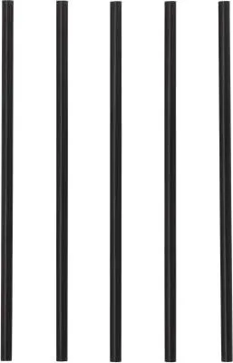 Produktbild von Mehrweg-Shake-Halme PP Ø 7 mm · 22 cm schwarz
