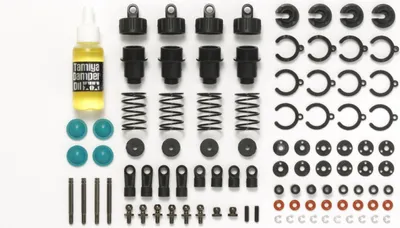 Produktbild von Tamiya 300054753 - Tt-02 Cva Super Mini Dämpfer-Set (4) M.F - Neu