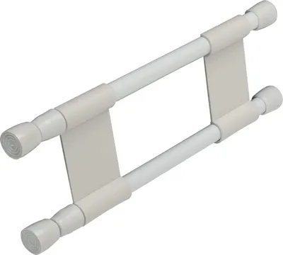 Produktbild von cartrend Doppelhaltestange Länge: 250 - 430 mm