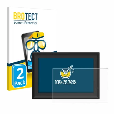 Produktbild von 2x Für Yenock Digitaler Bilderrahmen 10.1 Zoll Schutzfolie BROTECT Displayschutz Display Schutz Folie Klar Transparent